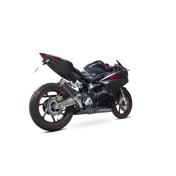 Scorpion Exhaust Honda CBR250 RR 2017 - 2019 RP1-GP Full System Carbon Fibre Sleeve